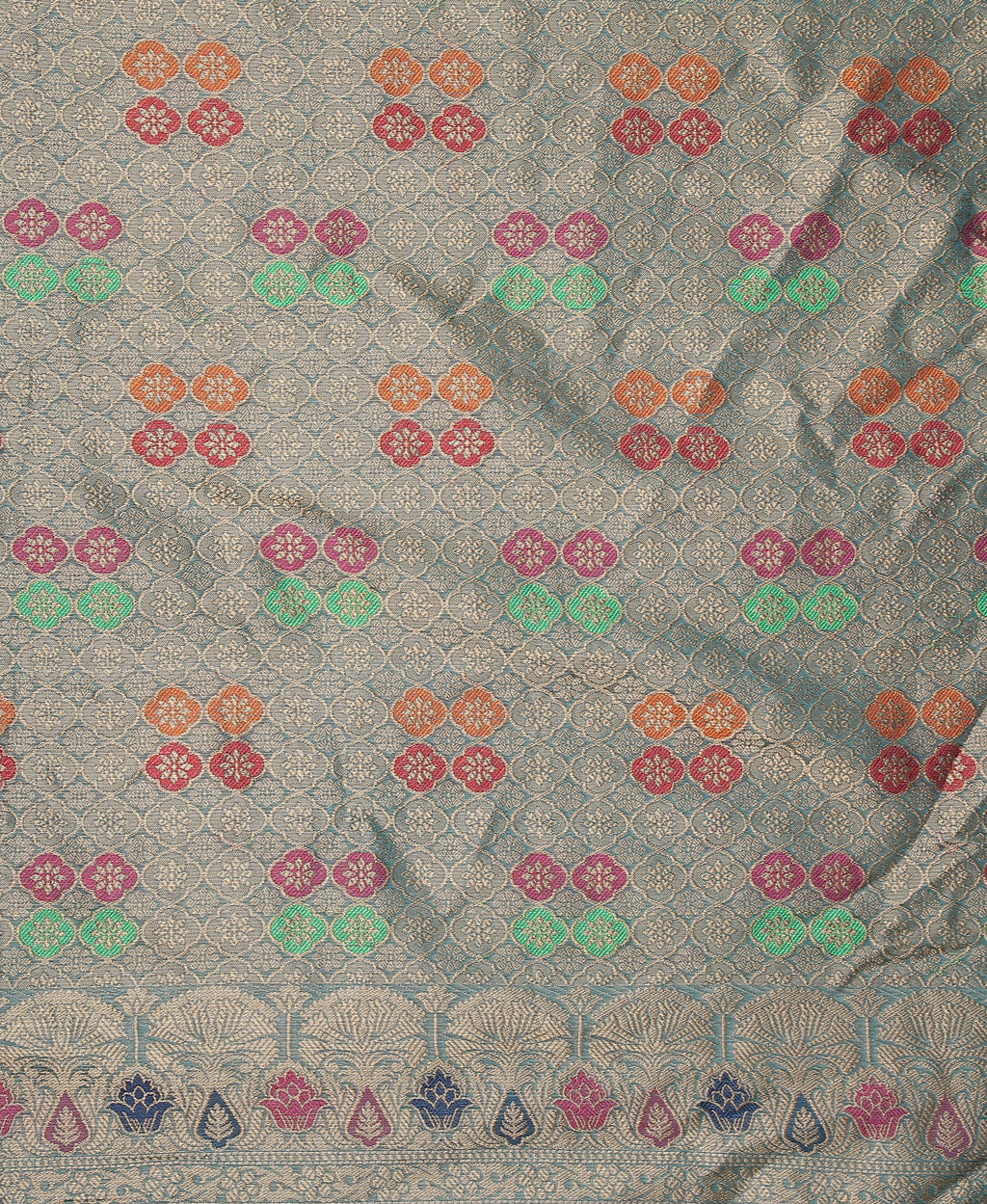 MORPICH SILK VICTORIA SAREE