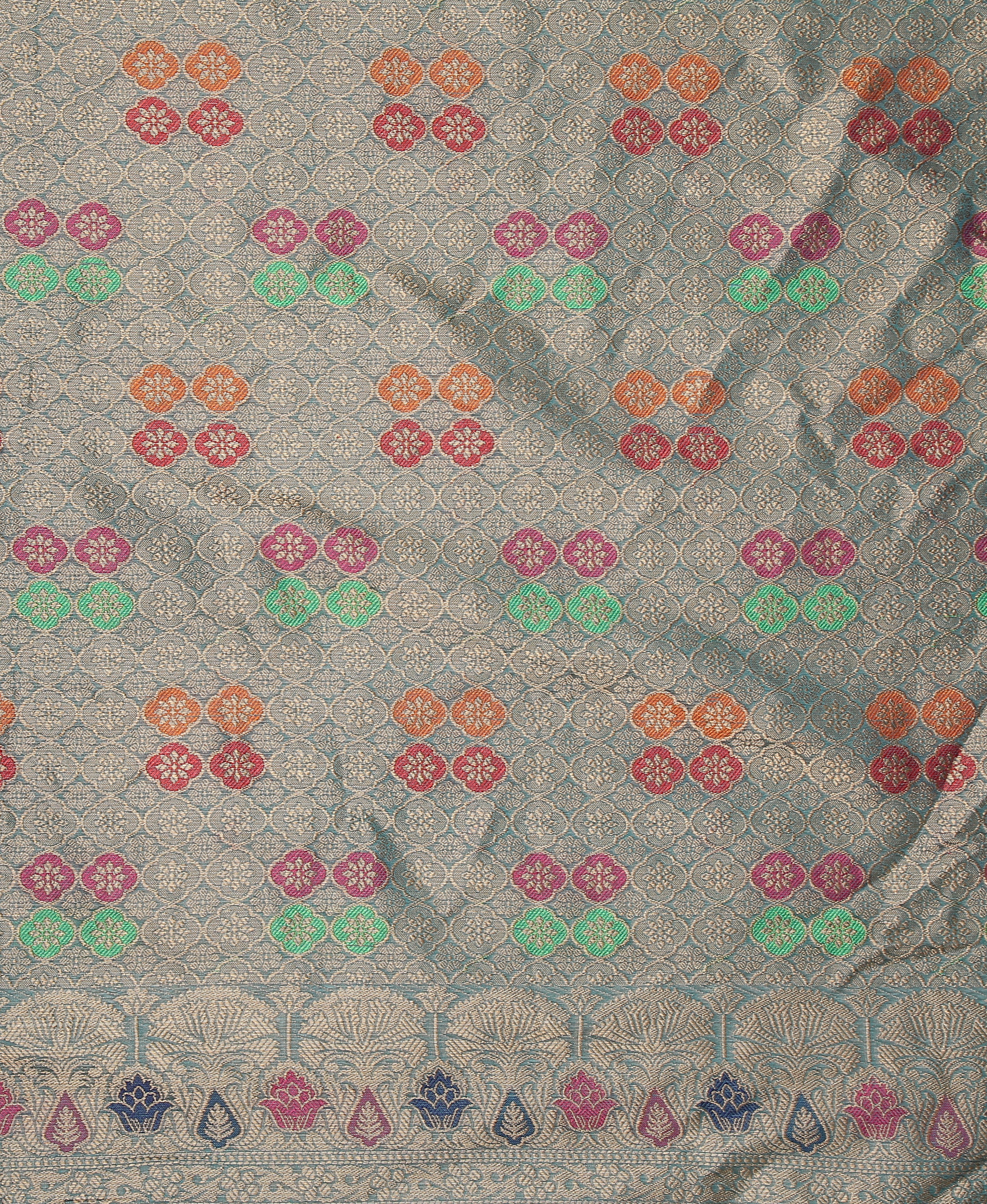 MORPICH SILK VICTORIA SAREE