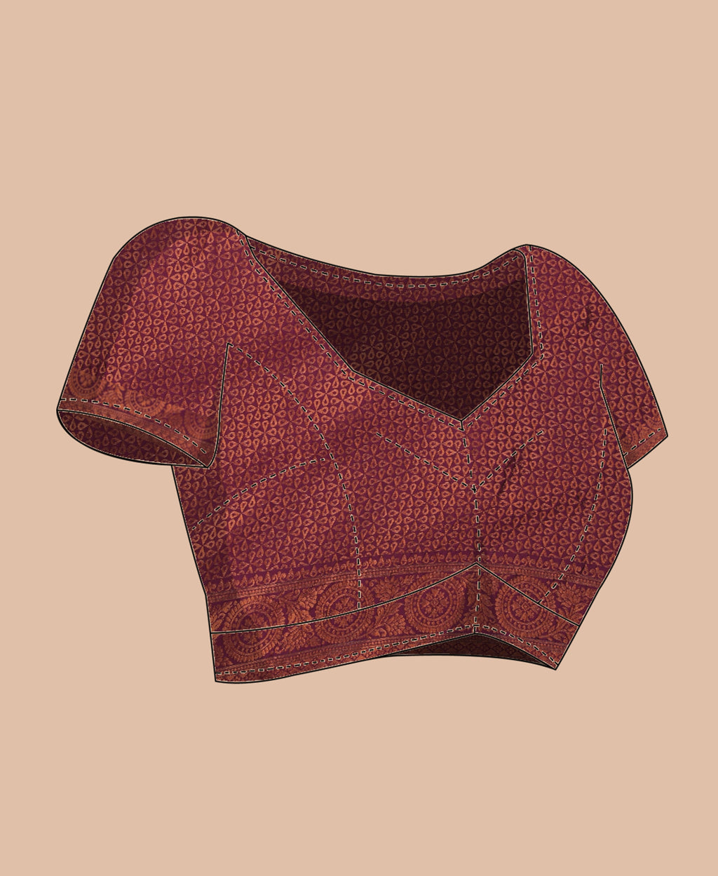 MERRY GOLD SILK SAREE