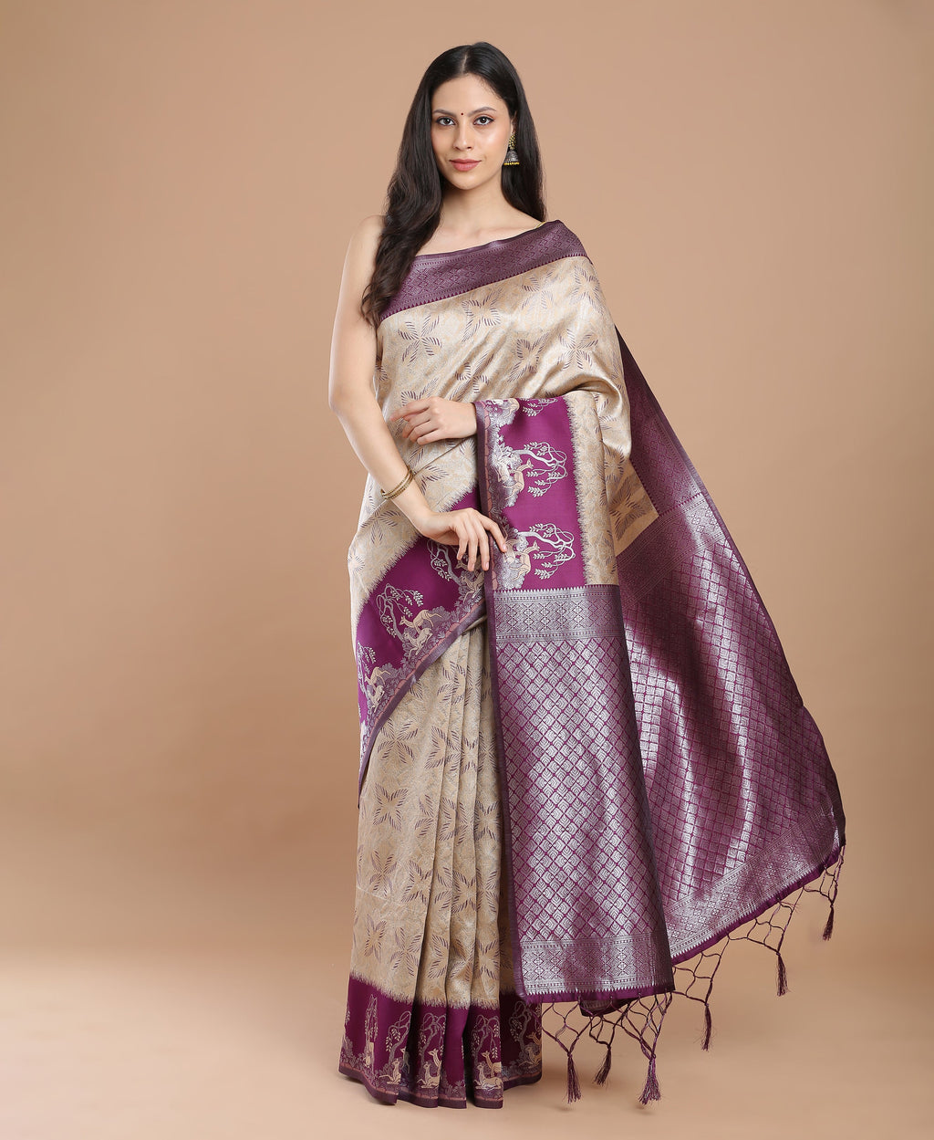 HIRAN SILK SAREE