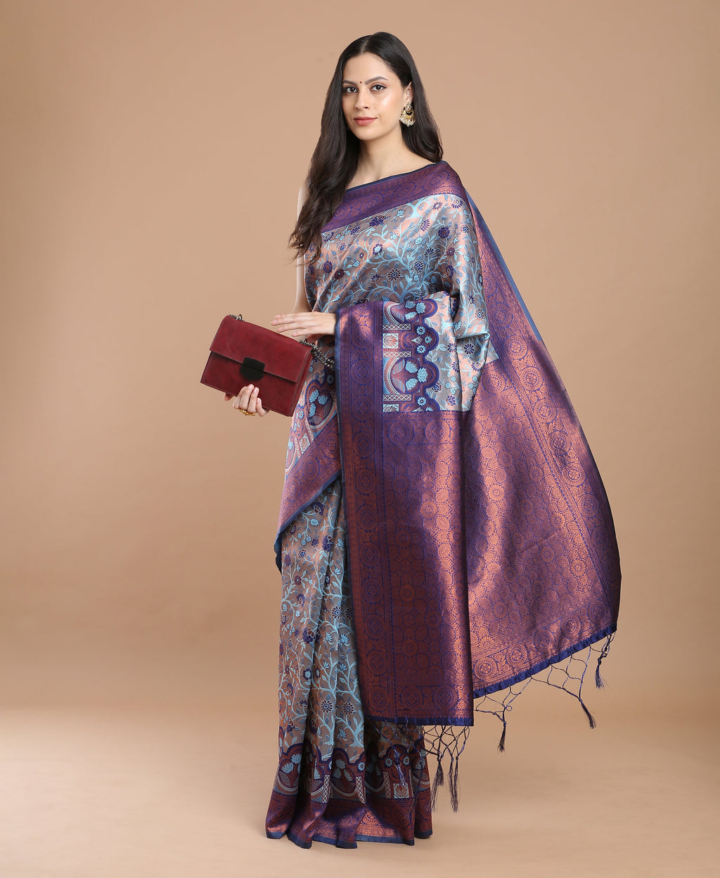 MERRY GOLD SILK SAREE