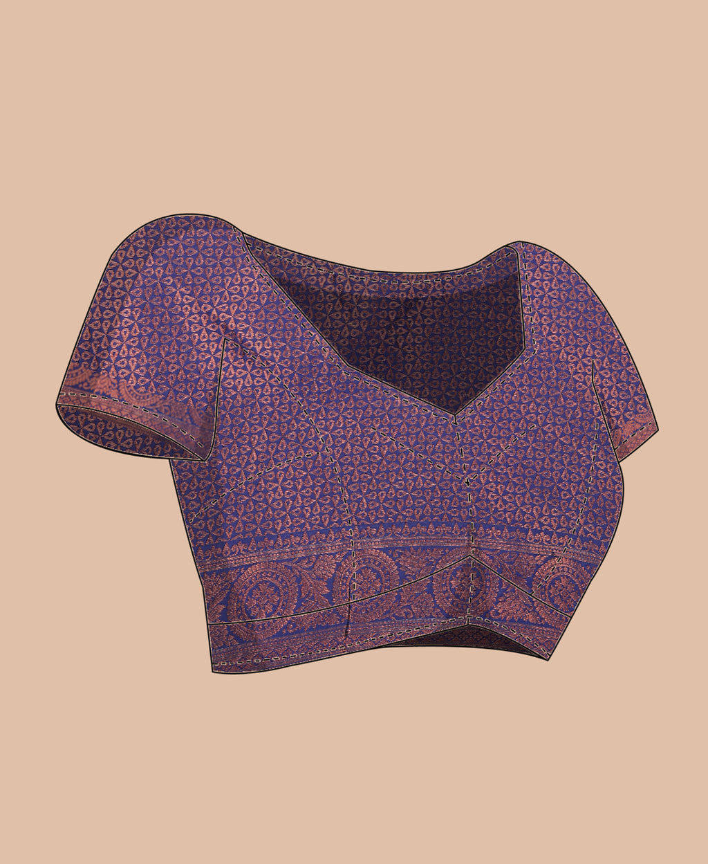 MERRY GOLD SILK SAREE