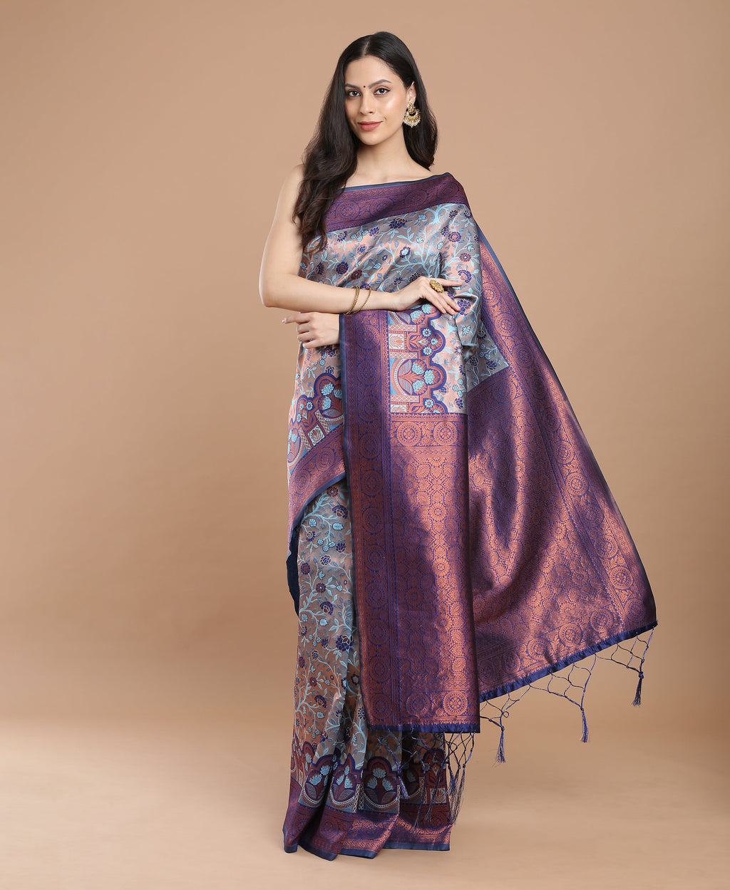 MERRY GOLD SILK SAREE