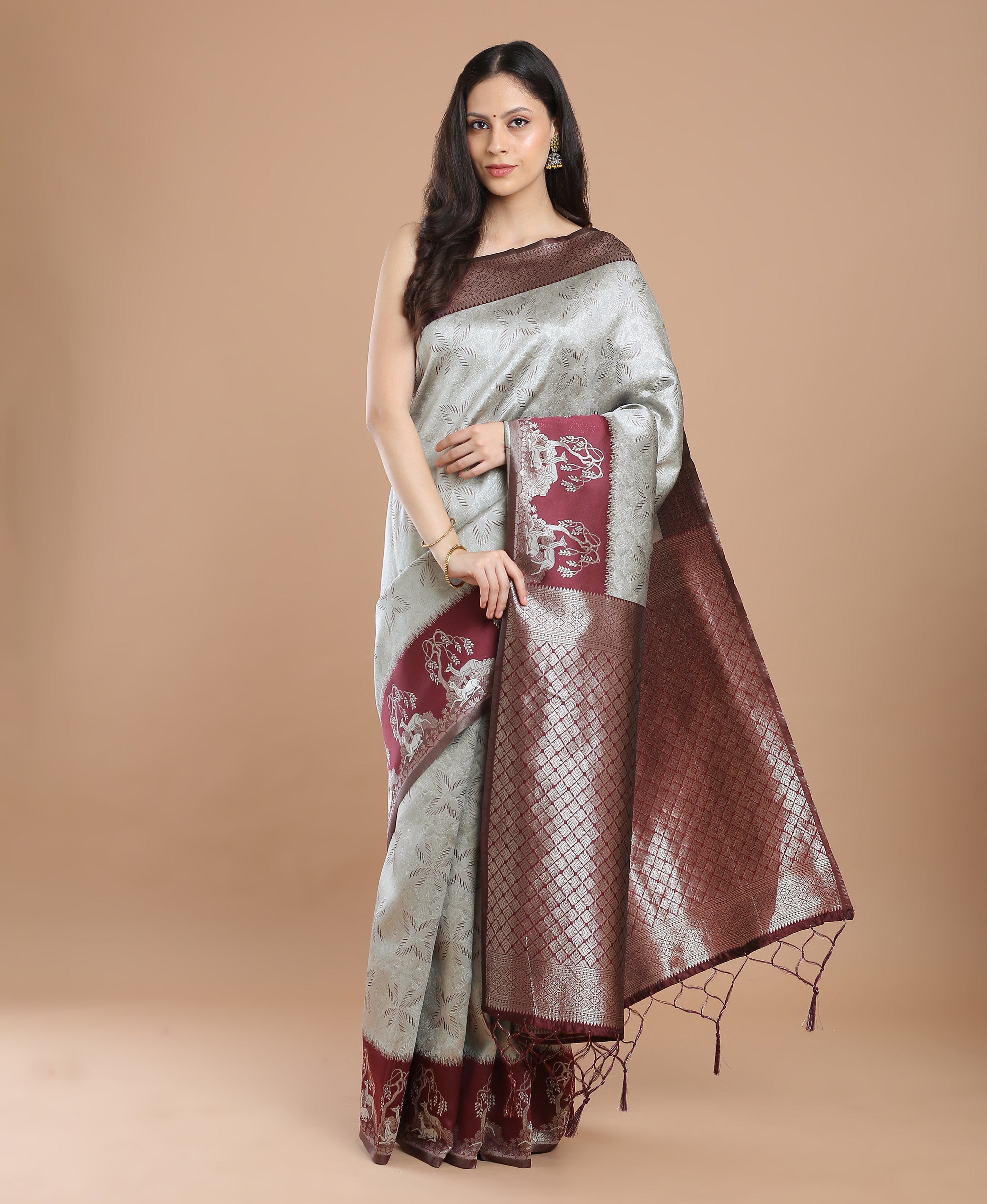 HIRAN SILK SAREE