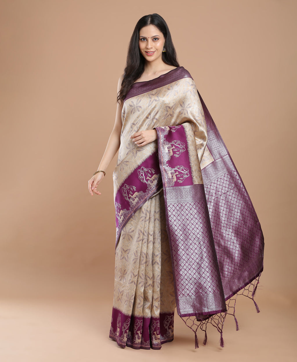 HIRAN SILK SAREE