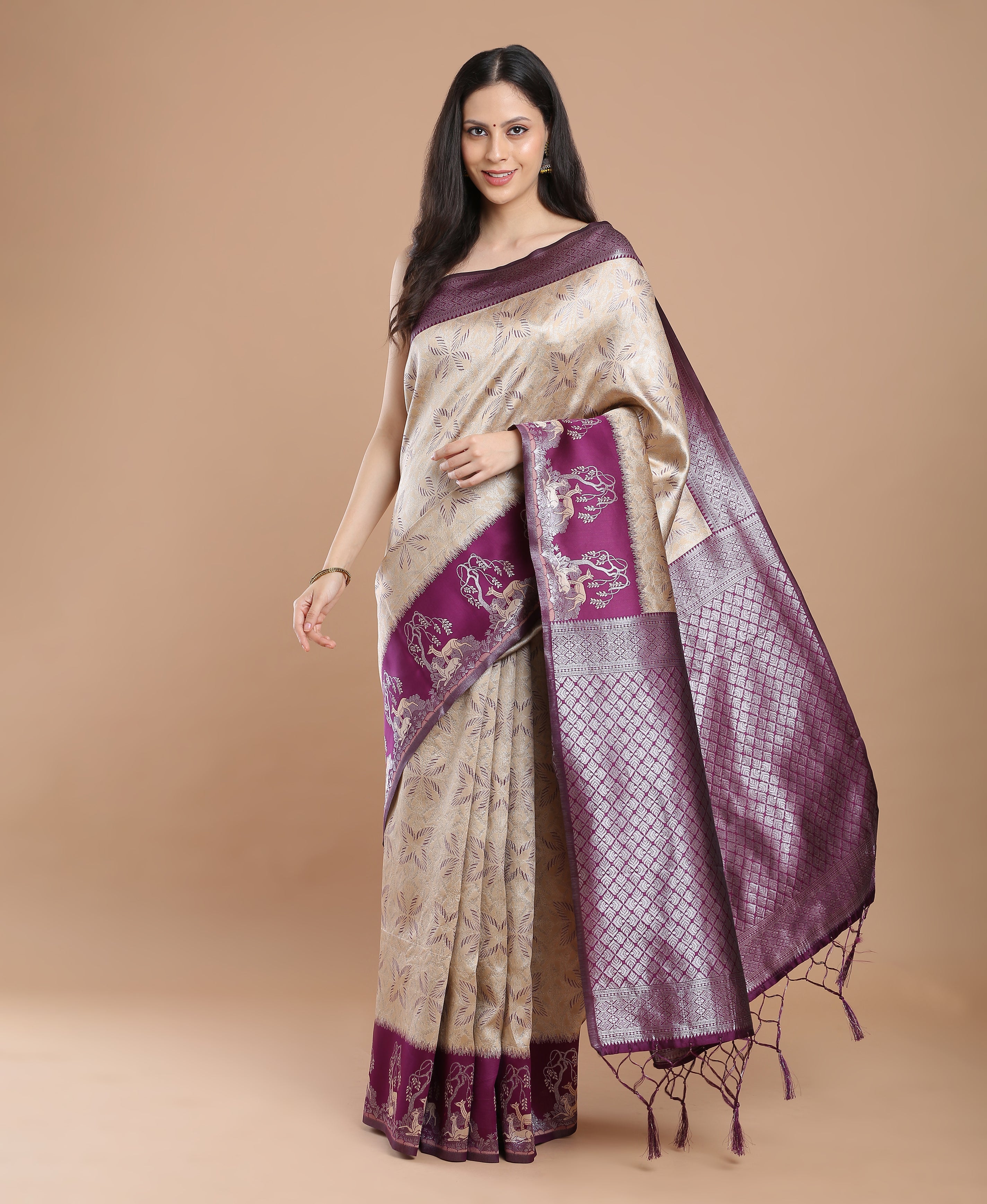 HIRAN SILK SAREE