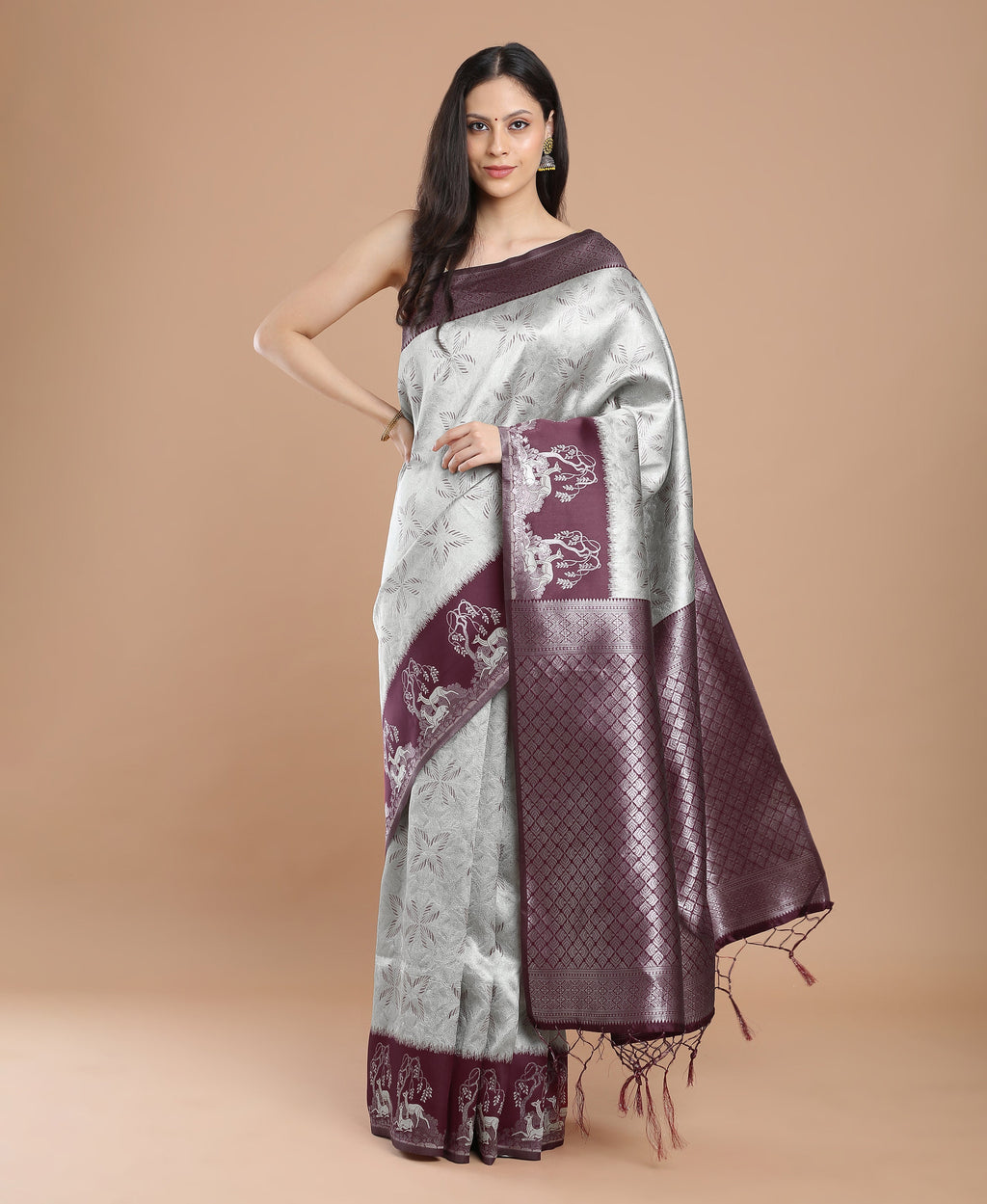 HIRAN SILK SAREE