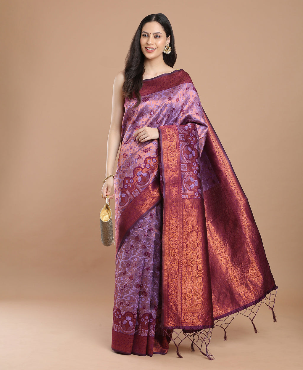 MERRY GOLD SILK SAREE