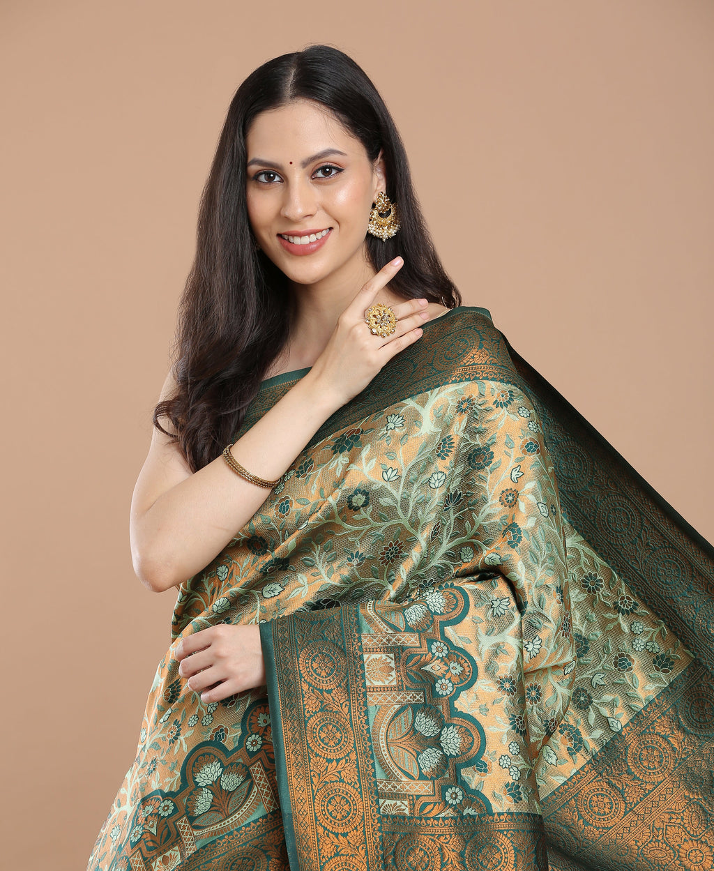 MERRY GOLD SILK SAREE