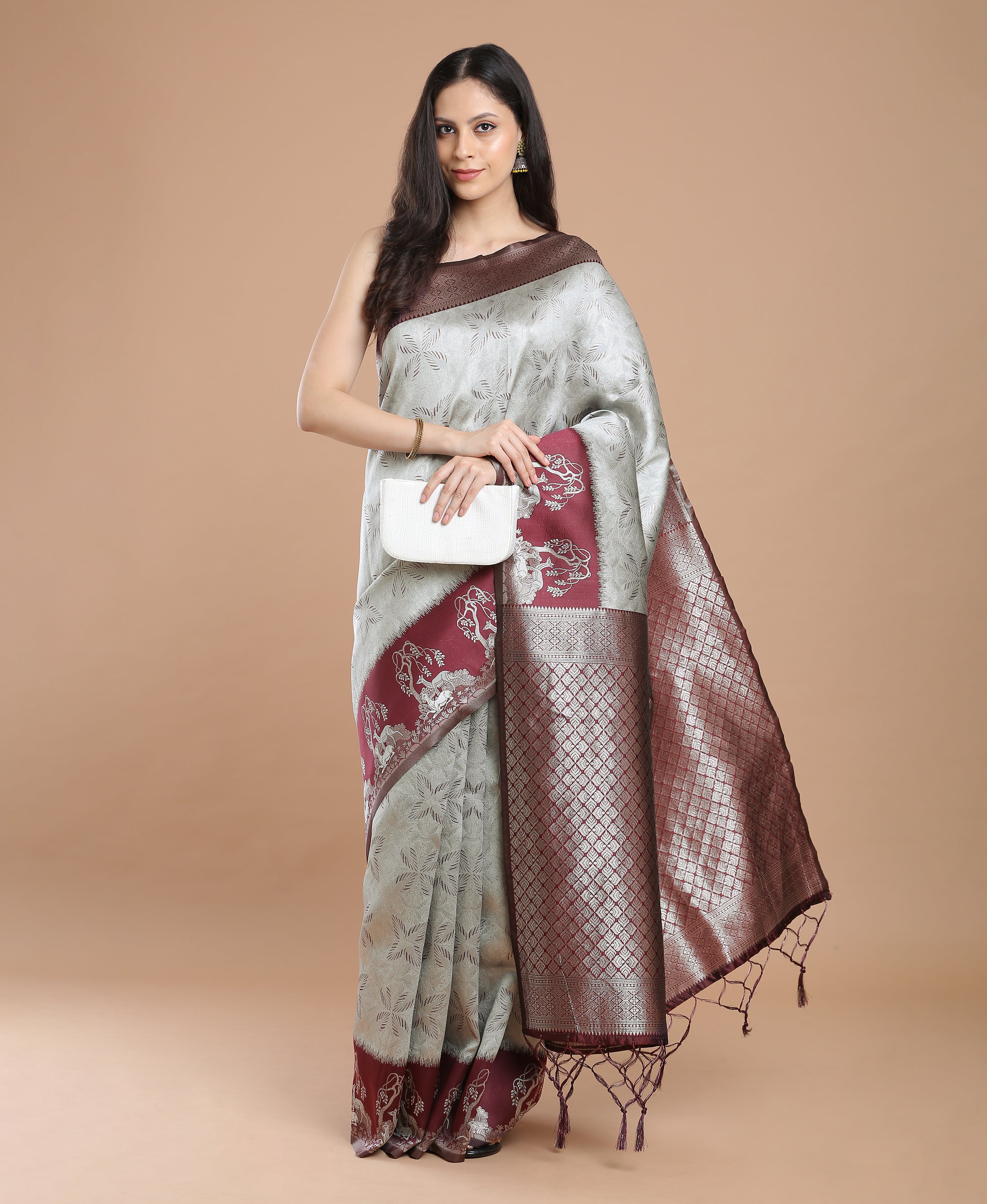 HIRAN SILK SAREE