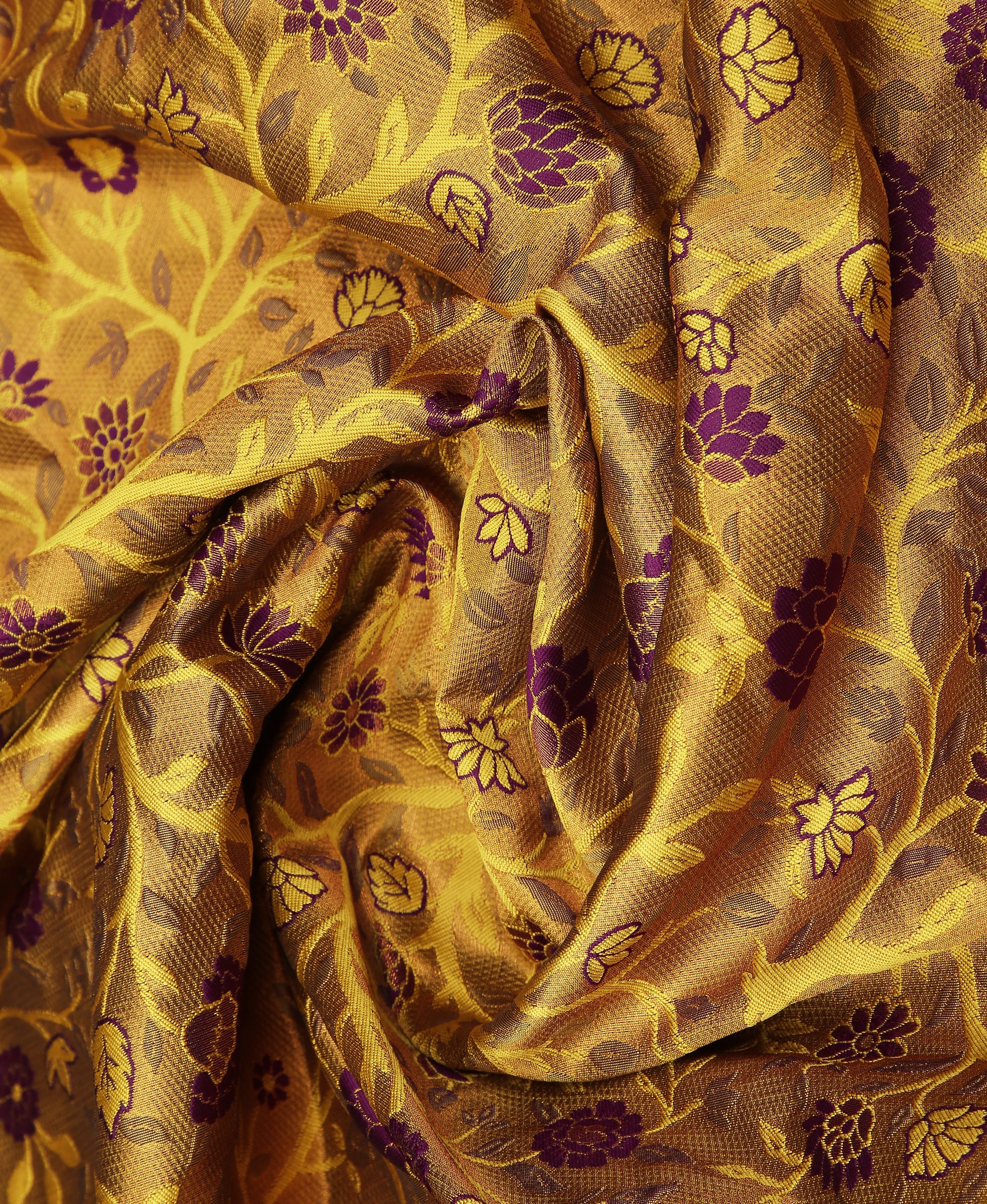 MERRY GOLD SILK SAREE