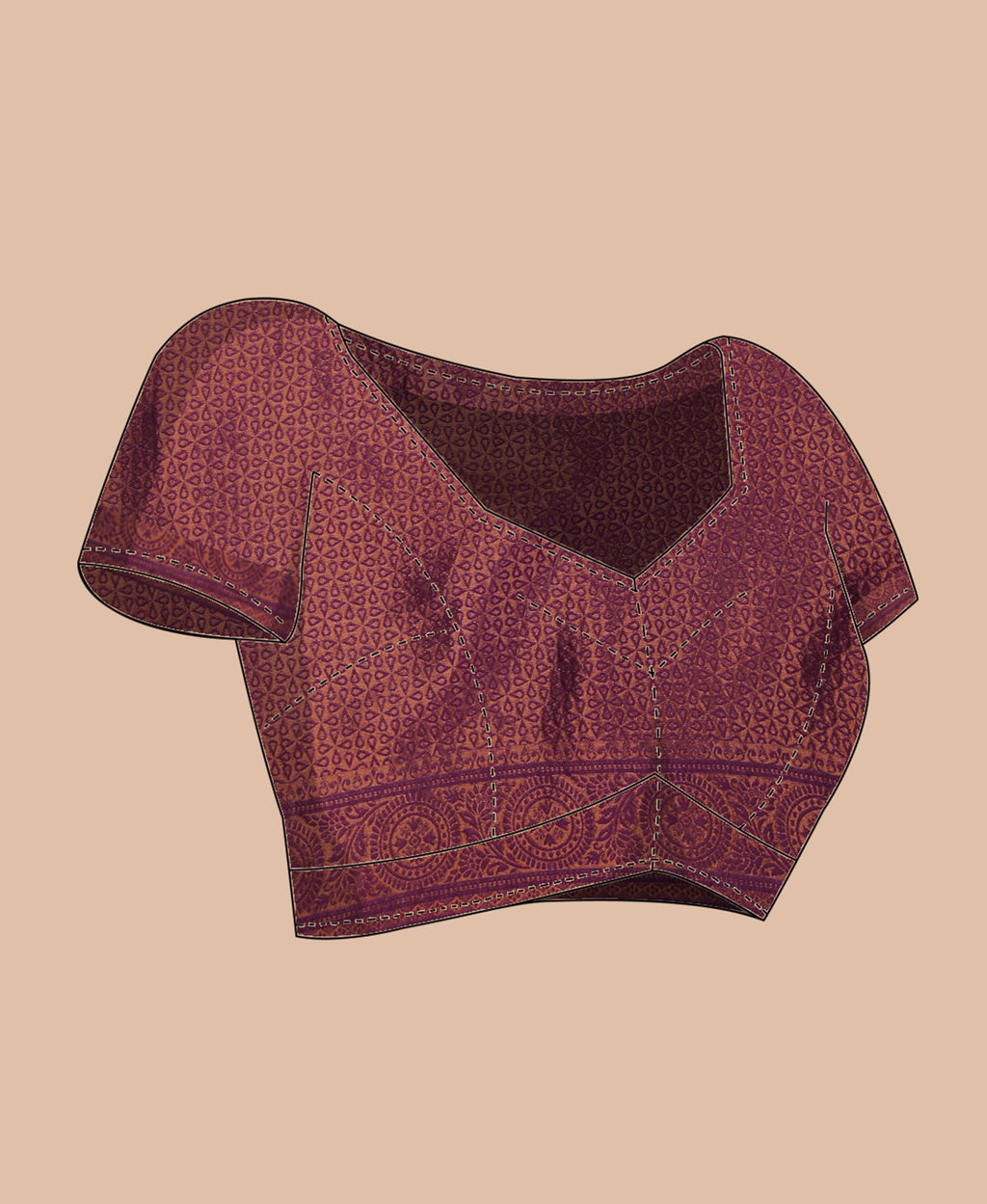 MERRY GOLD SILK SAREE