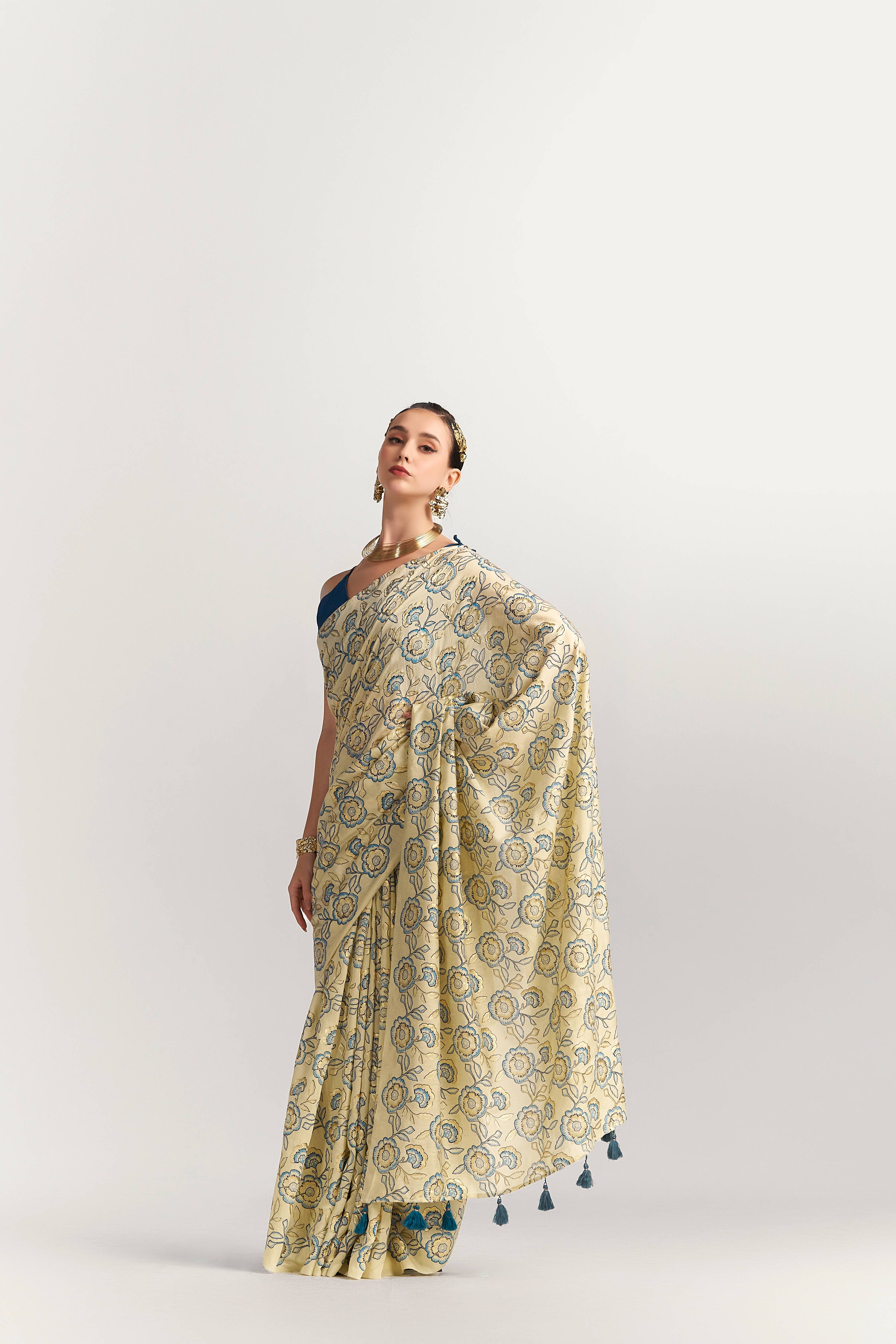 PERI PERI ROSE SAREE