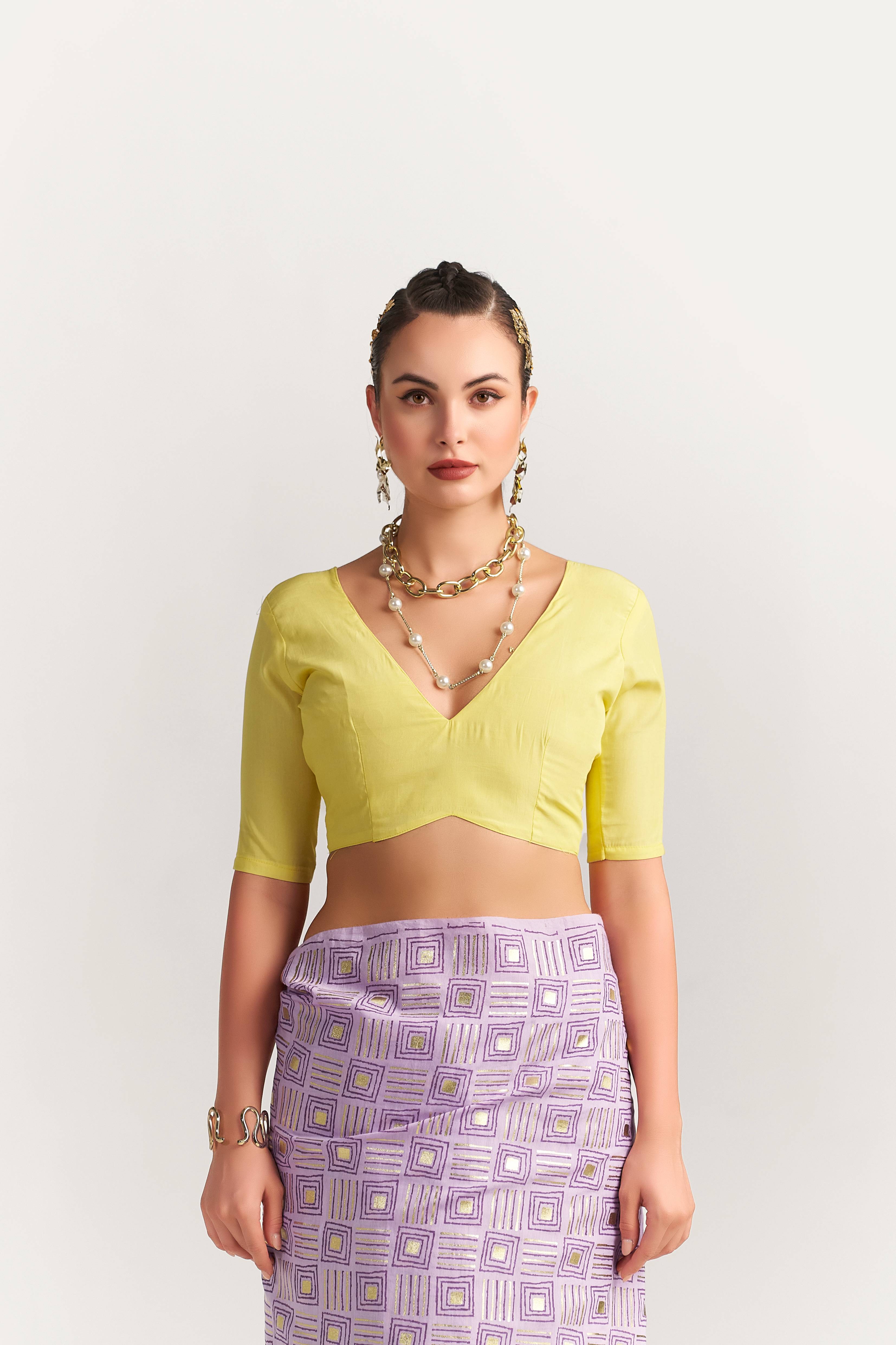 PERI PERI CHECKS SAREE